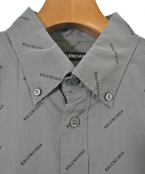 BALENCIAGA（バレンシアガ）カジュアルシャツ グレー サイズ:37(XS位) メンズ/2200639663098