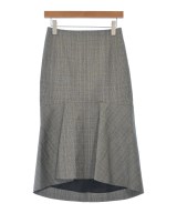 BALENCIAGA（バレンシアガ）ひざ丈スカート グレー サイズ:36(XS位) レディース/2200639896014