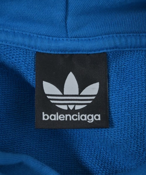 BALENCIAGA（バレンシアガ）パーカー 青 サイズ:L メンズ/2200639917016
