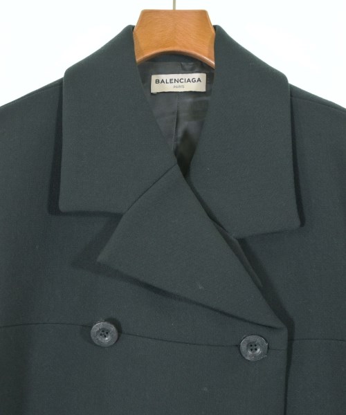 BALENCIAGA（バレンシアガ）チェスターコート 緑 サイズ:34(XXS位) レディース/2200641472039