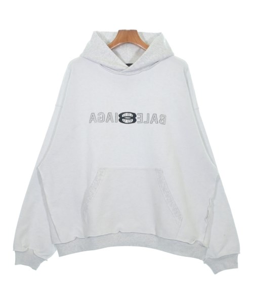 BALENCIAGA（バレンシアガ）パーカー 白 サイズ:L メンズ/2200641279065