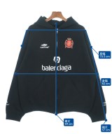 BALENCIAGA（バレンシアガ）パーカー 黒 サイズ:S メンズ/2200641279072