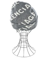 BALENCIAGA（バレンシアガ）ニットキャップ・ビーニー グレー サイズ:- レディース/2200628845078
