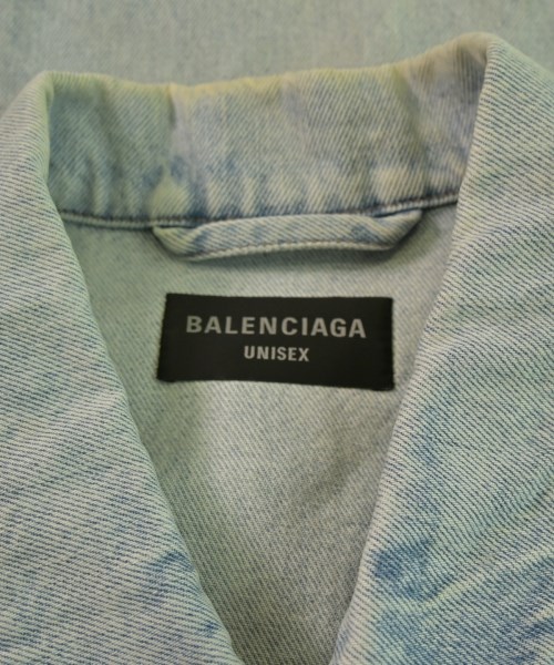BALENCIAGA（バレンシアガ）デニムジャケット 青 サイズ:L メンズ/2200642292094