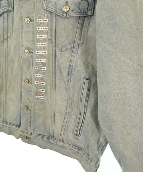 BALENCIAGA（バレンシアガ）デニムジャケット 青 サイズ:L メンズ/2200642292094