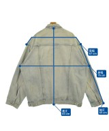 BALENCIAGA（バレンシアガ）デニムジャケット 青 サイズ:L メンズ/2200642292094