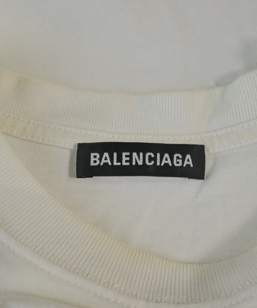 BALENCIAGA（バレンシアガ）Tシャツ・カットソー 白 サイズ:XS メンズ/2200639631288