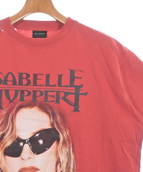 BALENCIAGA（バレンシアガ）Tシャツ・カットソー 赤 サイズ:L メンズ/2200643138049