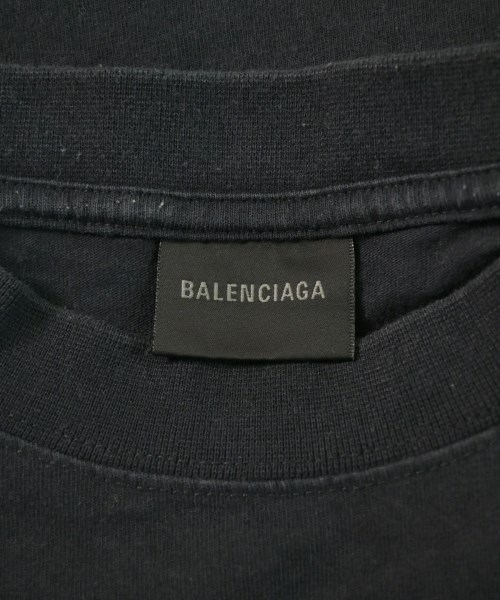 BALENCIAGA（バレンシアガ）Tシャツ・カットソー 黒 サイズ:M メンズ/2200643443068