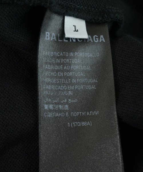 BALENCIAGA（バレンシアガ）ポロシャツ 黒 サイズ:L メンズ/2200643554023