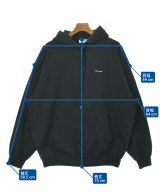 BALENCIAGA（バレンシアガ）パーカー 黒 サイズ:S メンズ/2200643857032
