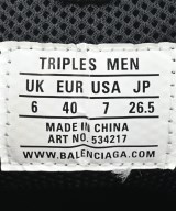 BALENCIAGA（バレンシアガ）スニーカー 黒 サイズ:26.5cm メンズ/2200643888012