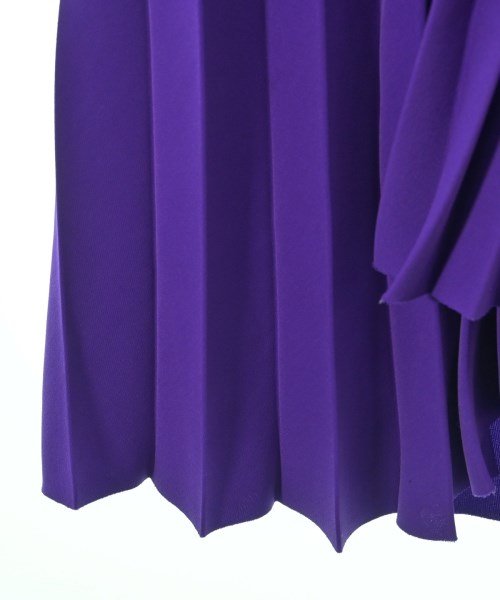 BALENCIAGA（バレンシアガ）ひざ丈スカート 紫 サイズ:34(XXS位) レディース/2200644246101