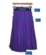 BALENCIAGA（バレンシアガ）ひざ丈スカート 紫 サイズ:34(XXS位) レディース/2200644246101