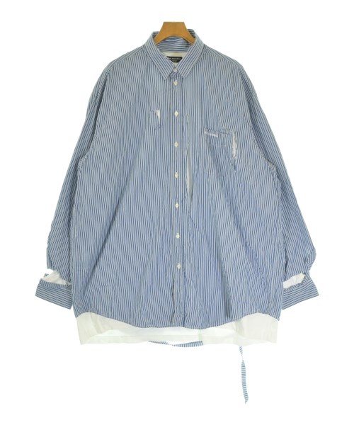 BALENCIAGA(バレンシアガ)カジュアルシャツ 青 サイズ:38(S位)/2200644033022