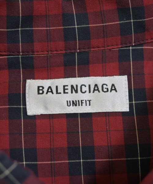 BALENCIAGA（バレンシアガ）カジュアルシャツ 赤 サイズ:XXS メンズ/2200644033046