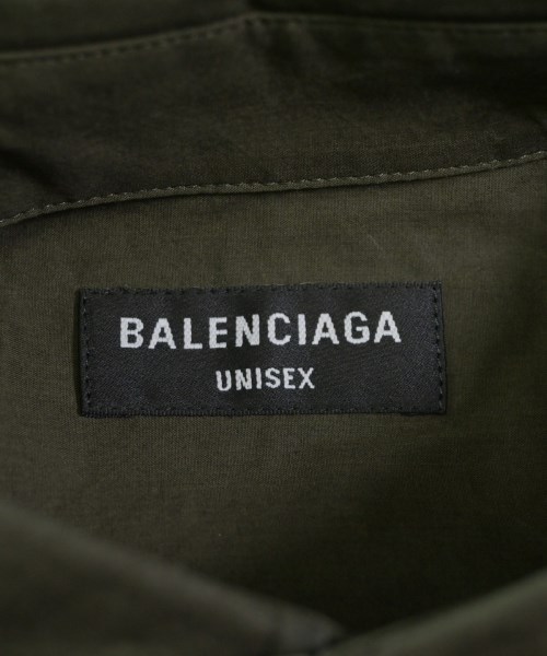 BALENCIAGA（バレンシアガ）カジュアルシャツ カーキ サイズ:38(XXL位) メンズ/2200644033053