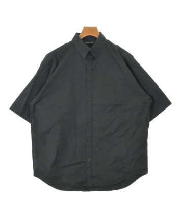 極美品 Balenciaga Yシャツ Black BALENCIAGA（バレンシアガ）カジュアルシャツ 黒 サイズ:32(XXL位
