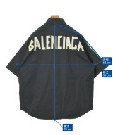 BALENCIAGA（バレンシアガ）カジュアルシャツ 黒 サイズ:32(XXL位) メンズ/2200644033060