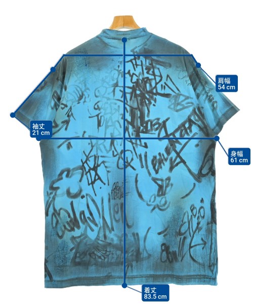 BALENCIAGA（バレンシアガ）Tシャツ・カットソー 青 サイズ:L メンズ/2200644033213