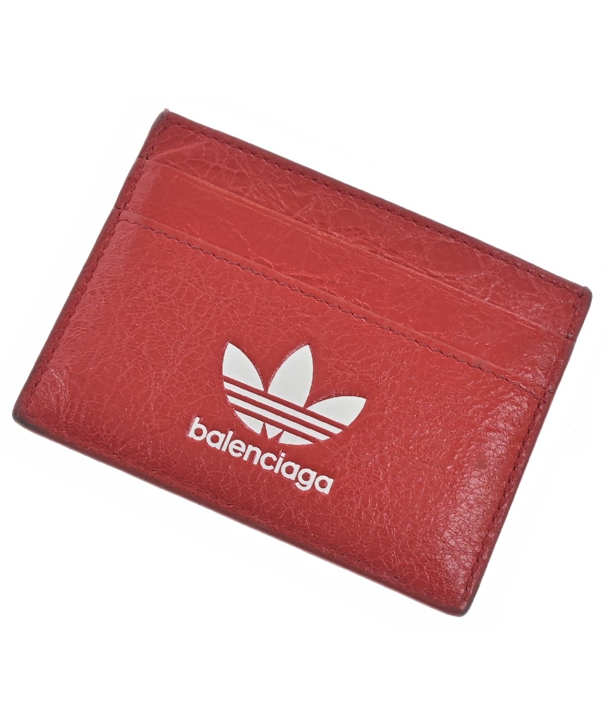 BALENCIAGA（バレンシアガ）カードケース 赤 サイズ:- レディース