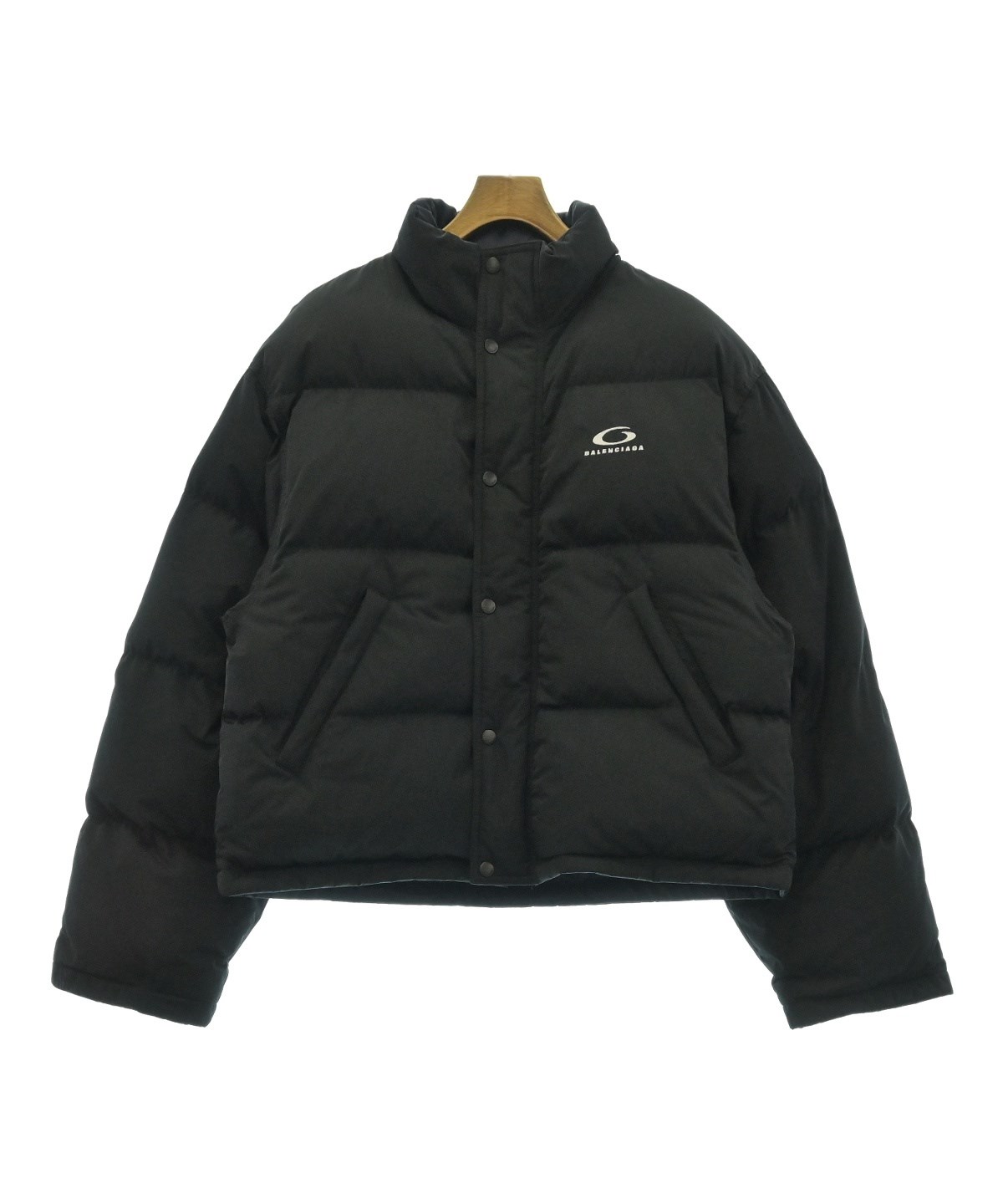 人気【Balenciaga】バレンシアガ・ブルゾン 黒 M,Lサイズ BALENCIAGA(バレンシアガ)ミリタリーブルゾン 黒 サイズ:L