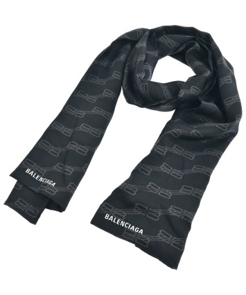 BALENCIAGA（バレンシアガ）ストール 黒 サイズ:- メンズ