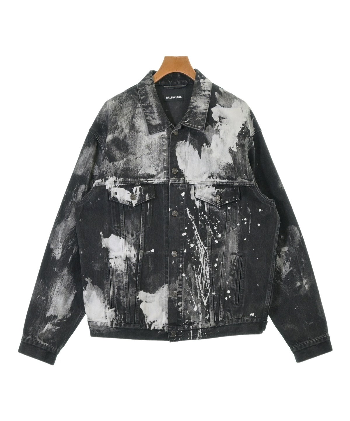 バレンシアガ　BALENCIAGA デニム　ジャケット　サイズ44 バレンシアガ BALENCIAGA デニムジャケット 44｜Yahoo!フリマ