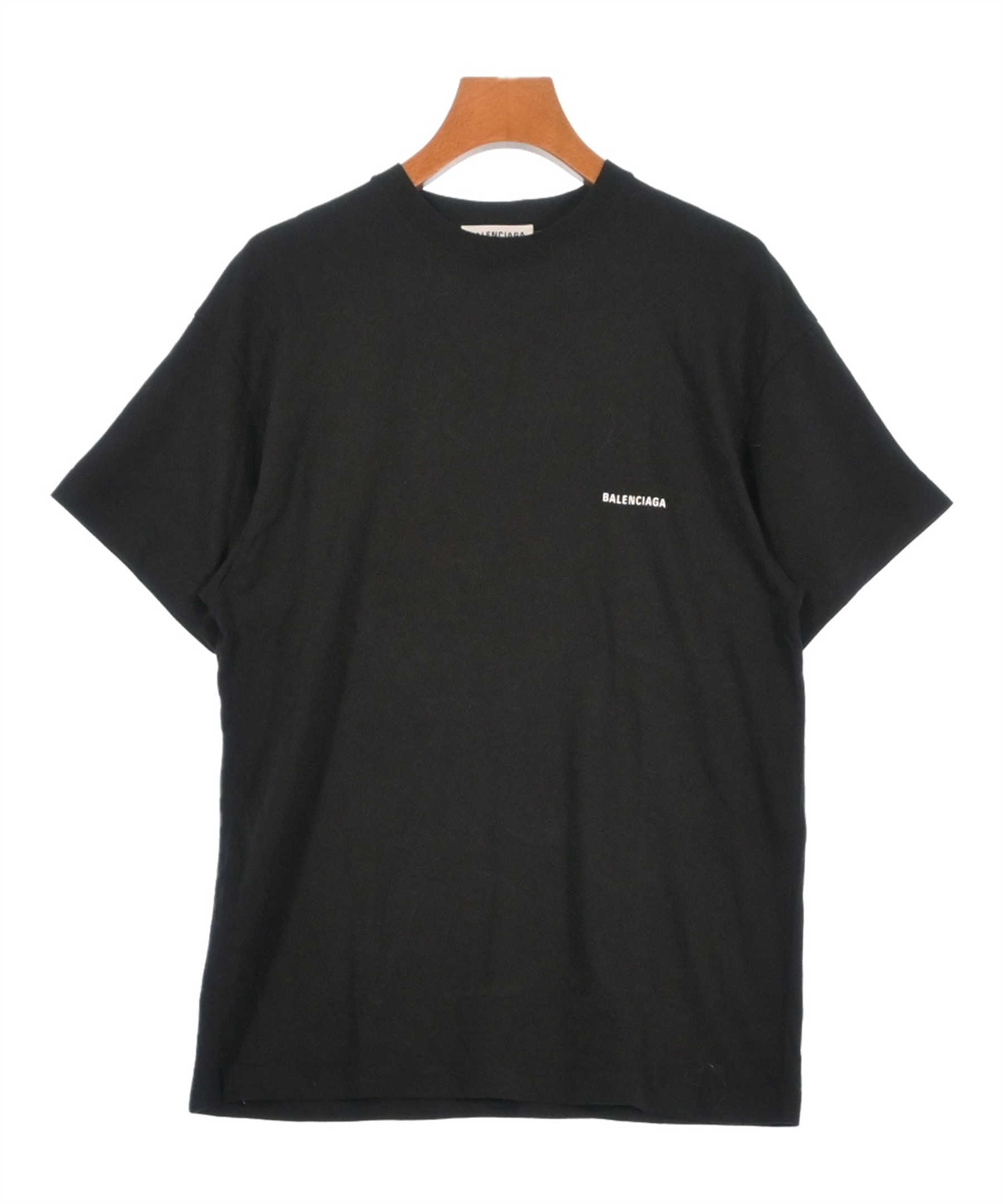 【最終値下げ】バレンシアガ　レディース　Ｔシャツ　黒 バレンシアガ BALENCIAGA Tシャツ カットソー ブラック シルバー