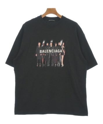 BALENCIAGA バレンシアガ Tシャツ・カットソー S 2008823D0128 BALENCIAGA(バレンシアガ)Tシャツ・カットソー 黒 サイズ:L
