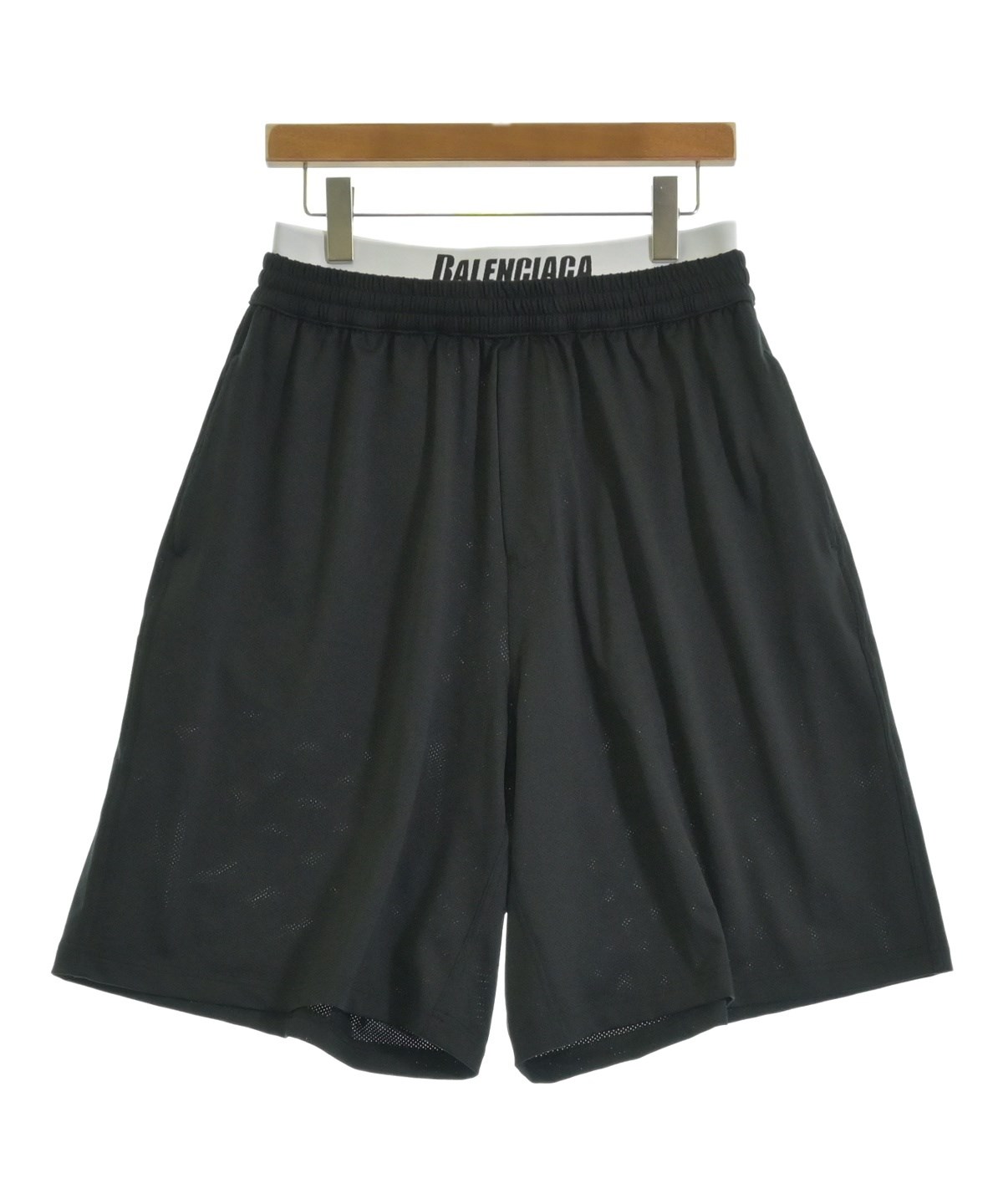 バレンシアガ　ショートパンツ　ブラック　M Balenciaga ショートパンツ | ブラック | FARFETCH JP