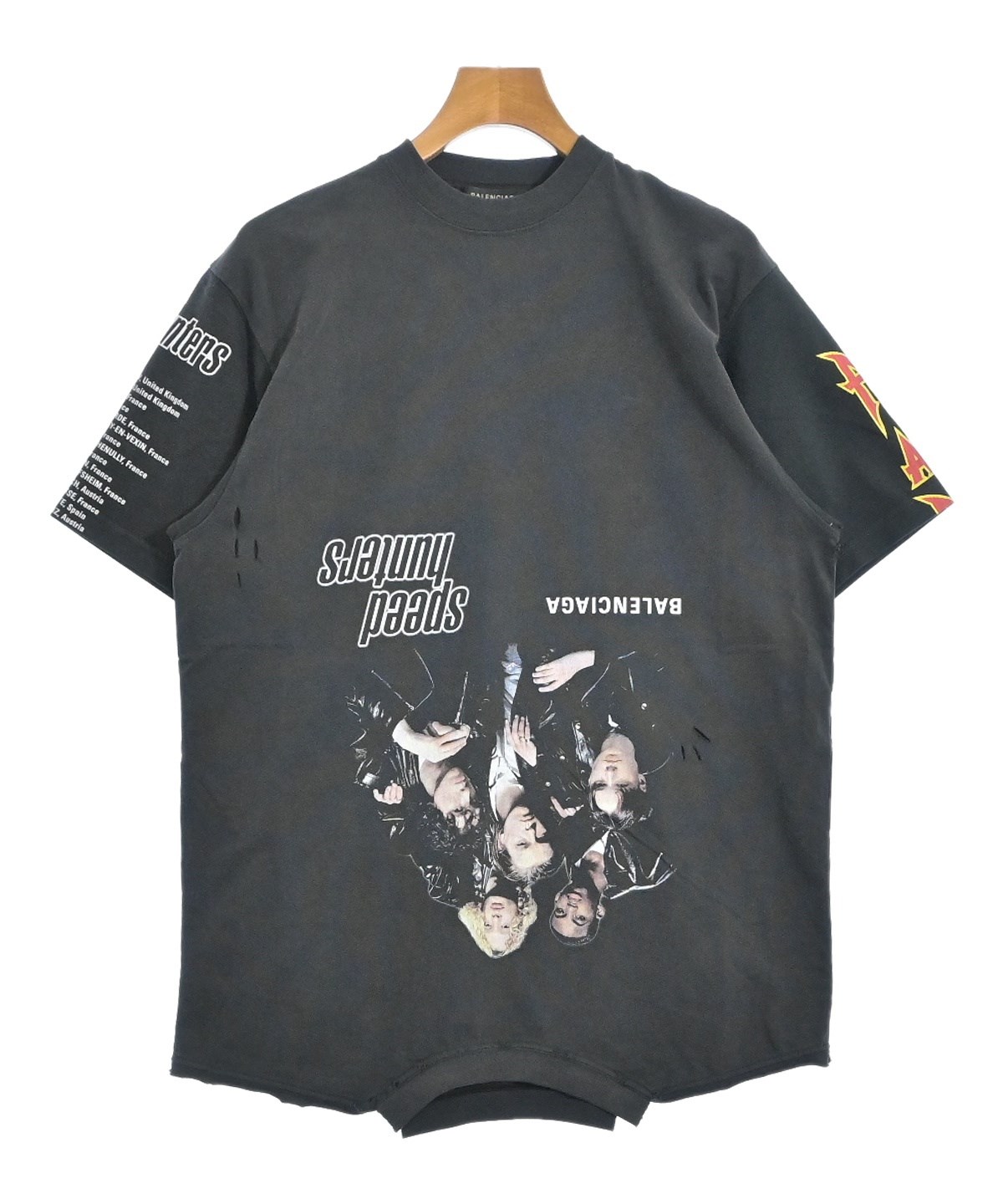 BALENCIAGA（バレンシアガ）Tシャツ・カットソー 黒 サイズ:L