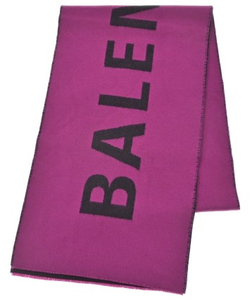 BALENCIAGA バレンシアガ マフラー BALENCIAGA（バレンシアガ）マフラー 赤 サイズ:- メンズ