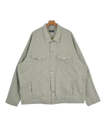 BALENCIAGA MasterCardパロディーデニムジャケット グレー