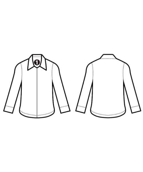 BALENCIAGA（バレンシアガ）カジュアルシャツ 青 サイズ:38(M位) メンズ/2200622823034