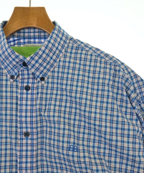 BALENCIAGA（バレンシアガ）カジュアルシャツ 青 サイズ:38(M位) メンズ/2200622823034
