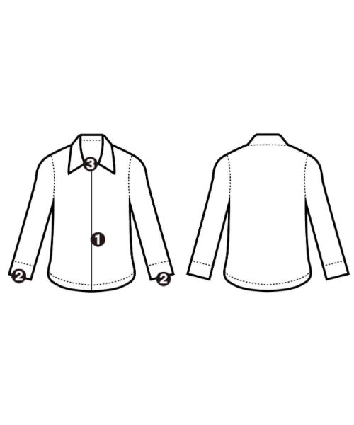 BALENCIAGA（バレンシアガ）カジュアルシャツ 青 サイズ:34(XXS位) レディース/2200620976084