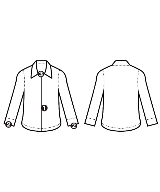 BALENCIAGA（バレンシアガ）カジュアルシャツ 青 サイズ:34(XXS位) レディース/2200620976084