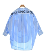 BALENCIAGA（バレンシアガ）カジュアルシャツ 青 サイズ:34(XXS位) レディース/2200620976084