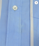 BALENCIAGA（バレンシアガ）カジュアルシャツ 青 サイズ:34(XXS位) レディース/2200620976084