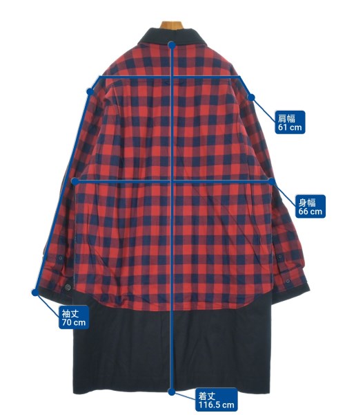 BALENCIAGA（バレンシアガ）コート 紺 サイズ:S メンズ/2200624132011