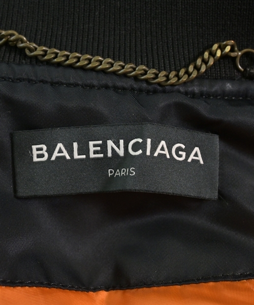 BALENCIAGA（バレンシアガ）ミリタリーブルゾン 黒 サイズ:44(S位) メンズ/2200613595025