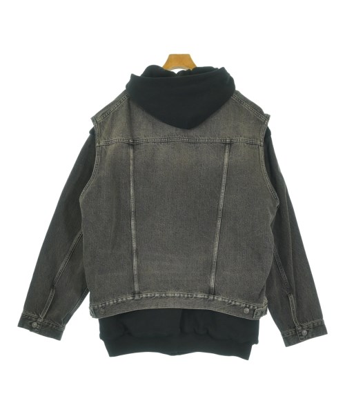 BALENCIAGA（バレンシアガ）デニムジャケット グレー サイズ:48(L位) メンズ/2200622230016