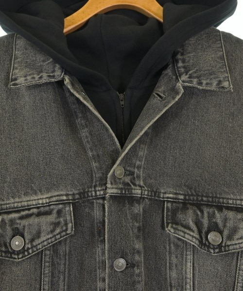 BALENCIAGA（バレンシアガ）デニムジャケット グレー サイズ:48(L位) メンズ/2200622230016