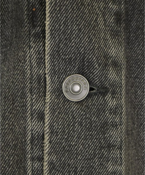 BALENCIAGA（バレンシアガ）デニムジャケット グレー サイズ:48(L位) メンズ/2200622230016