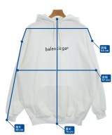 BALENCIAGA（バレンシアガ）パーカー 白 サイズ:XS メンズ/2200624438014