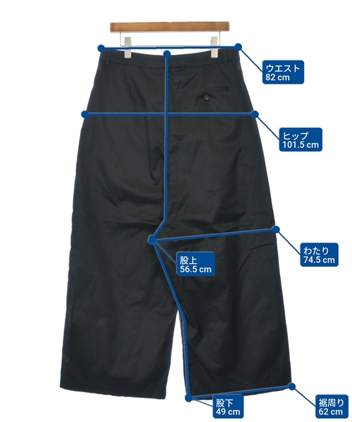 BALENCIAGA（バレンシアガ）チノパン 黒 サイズ:38(S位) レディース/2200624876137