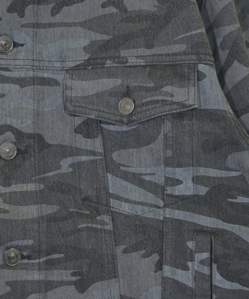 BALENCIAGA（バレンシアガ）デニムジャケット グレー サイズ:44(S位) メンズ/2200625534029