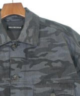 BALENCIAGA（バレンシアガ）デニムジャケット グレー サイズ:44(S位) メンズ/2200625534029