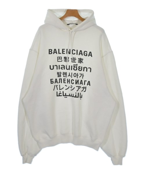 BALENCIAGA（バレンシアガ）パーカー 白 サイズ:XXS メンズ/2200625534036
